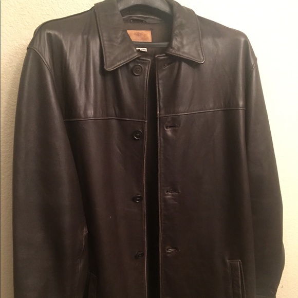 king ranch leather jacket